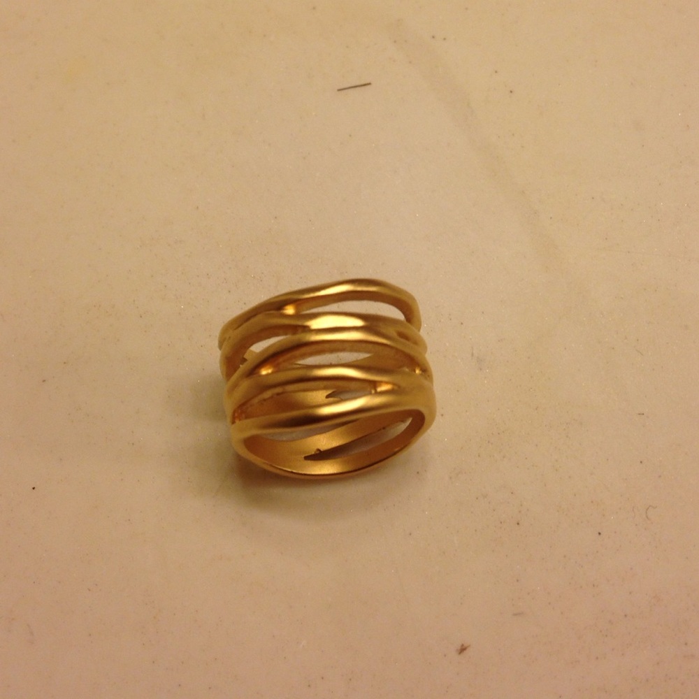 Gold wrap ring